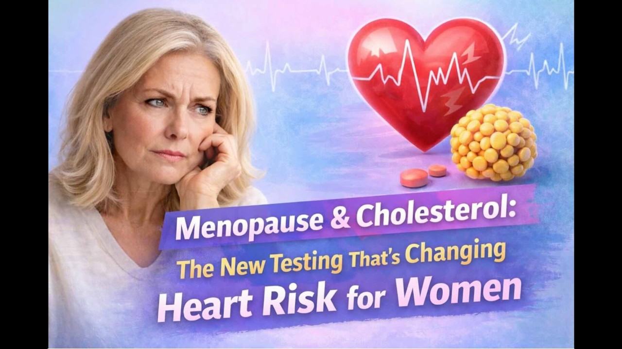 2. Menopause & Cholesterol The New Testing That’s Changing Heart Risk for Women