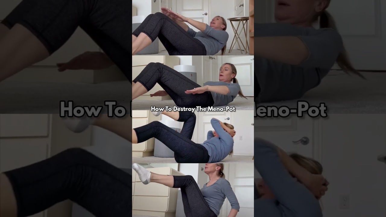 4. 4 Moves to Fight the Menopot & Flatten Menopause Belly